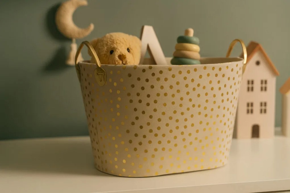 Műanyag gurulós állvány kosárral Fehér/Fekete