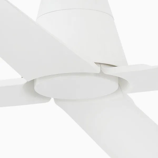 FARO 33480 - Mennyezeti ventilátor TYPHOON IP44 fehér á. 130 cm fehér + távirányító
