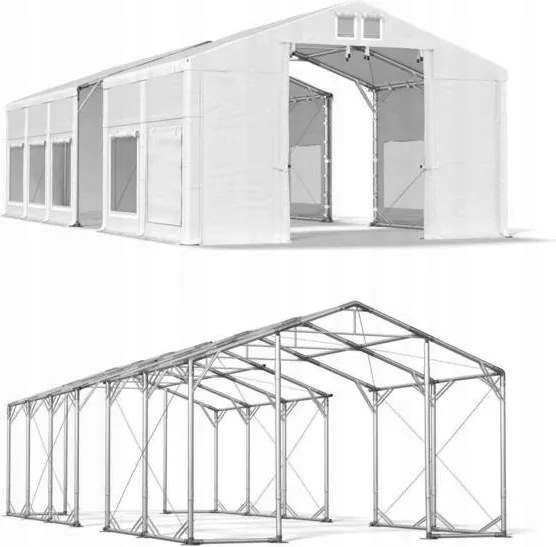 Party sátrak 4x16m [3m] Építőipari Das 560 Pp