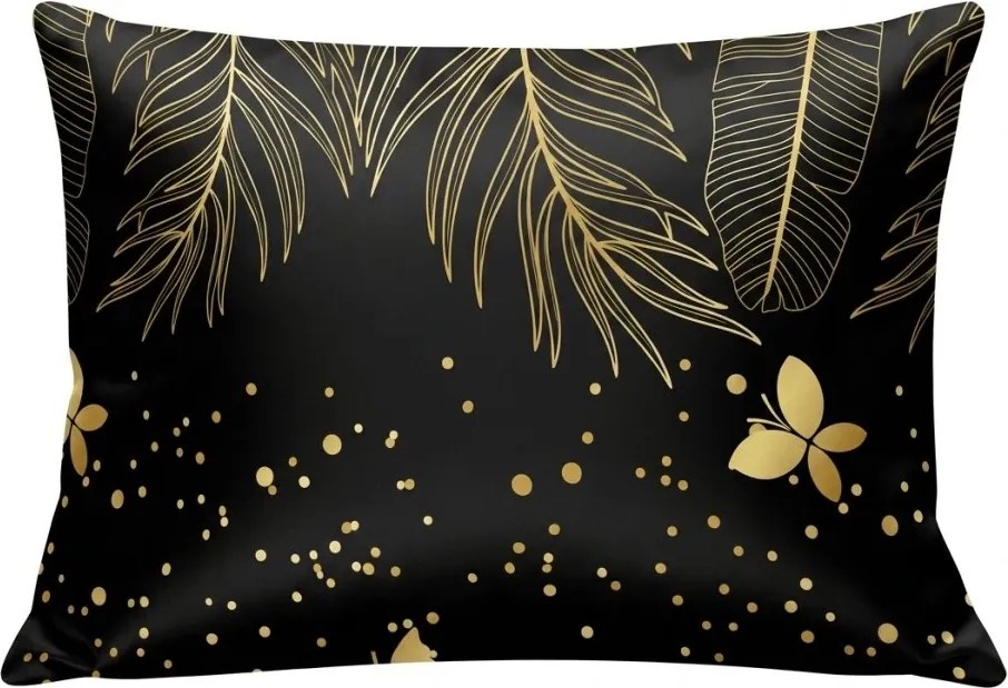 Mikroszálas párnahuzat VISATA 70x90 cm, fekete