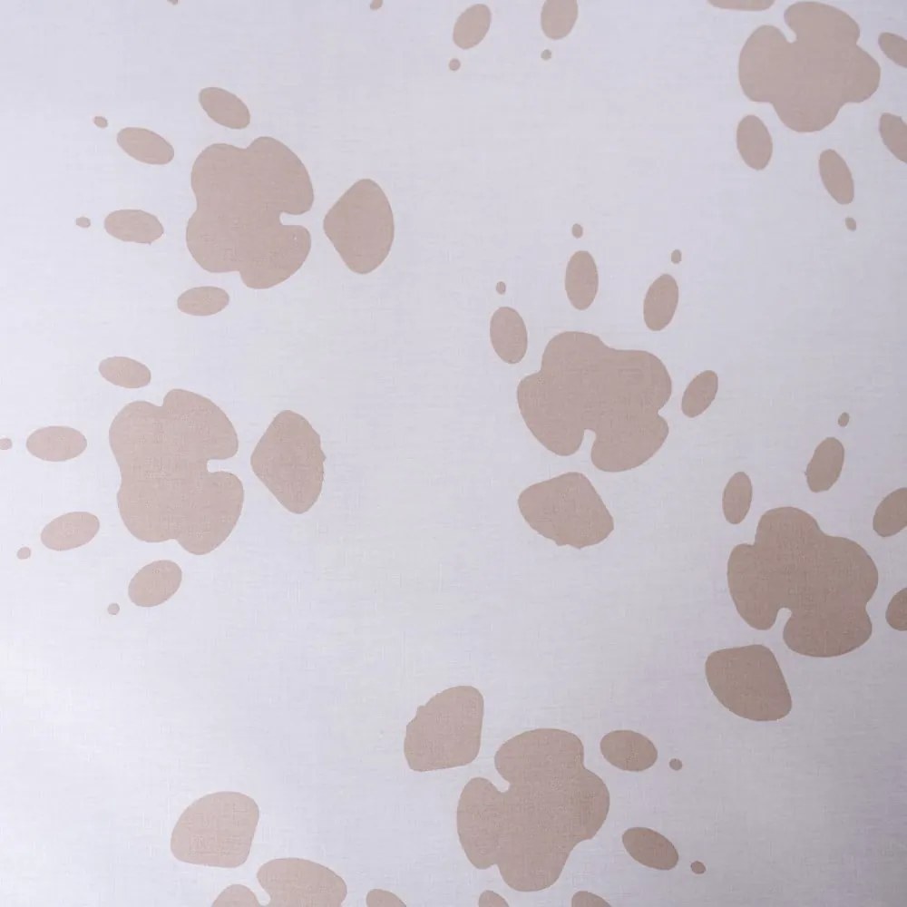 Fehér egyszemélyes pamut gyerek ágyneműhuzat 140x200 cm Guinea Pig – Jerry Fabrics