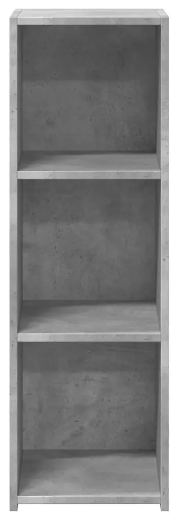 betonszürke szerelt fa tálalószekrény 30 x 41 x 93 cm