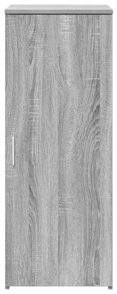 tároló szekrény szürke sonoma 40x45x103,5 cm szerelt fa