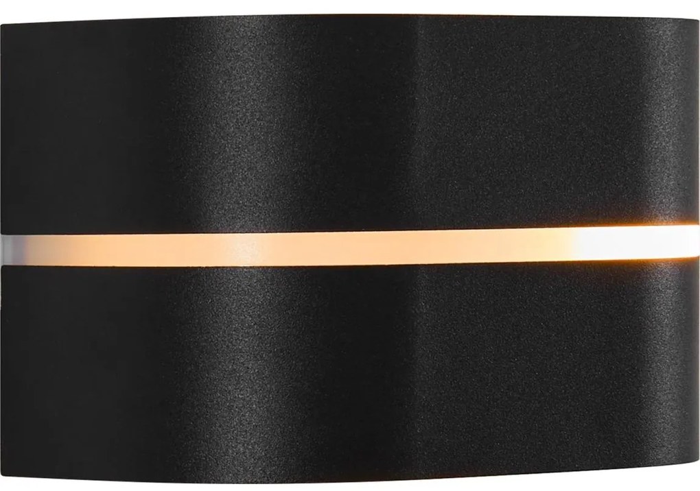 Nordlux - Kültéri fali lámpa SIBELIS 1xE27/10W/230V IP44 fekete