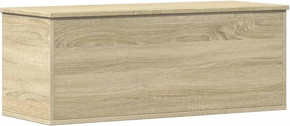 vidaXL sonoma tölgy színű szerelt fa tárolóláda 90 x 35 x 35 cm