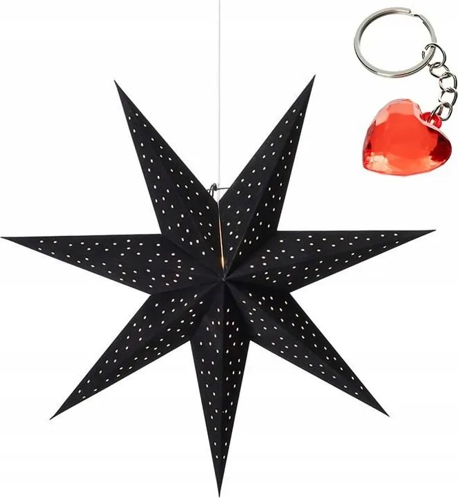 Csillag 75cm fekete Clara 704901 Markslojd Ajándék