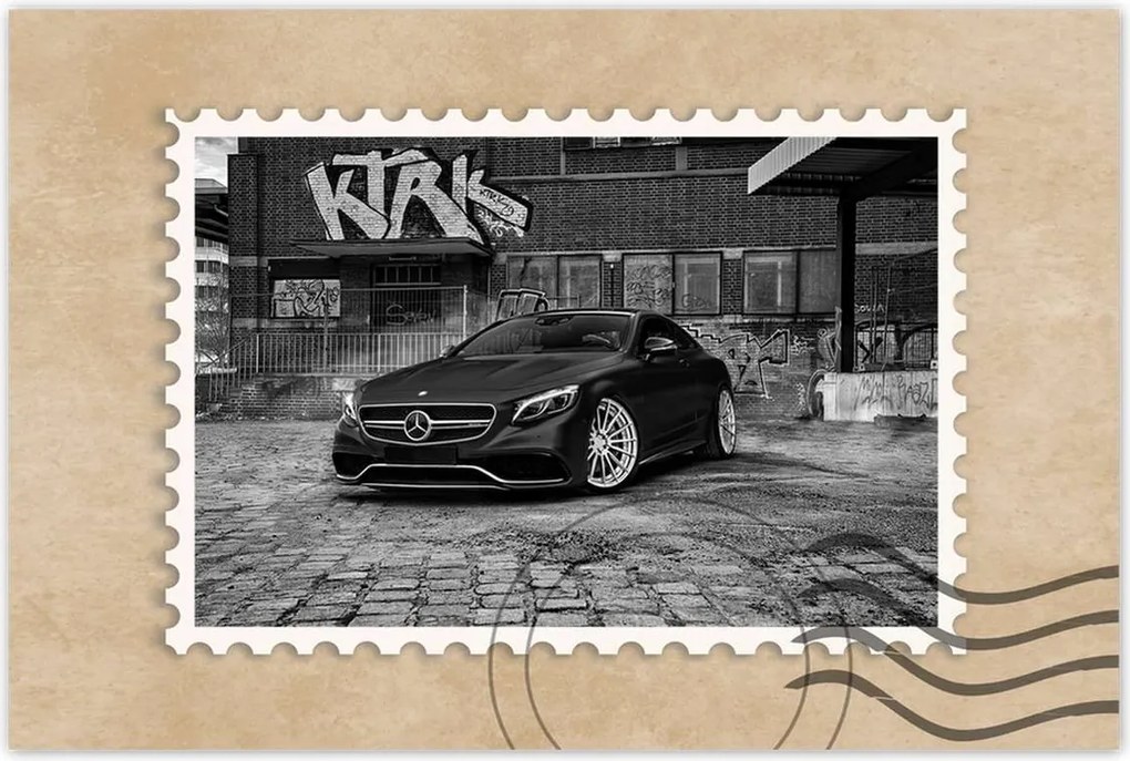Poszterek 120x80 Mercedes sportautó