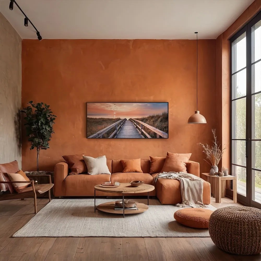 Kép 150x60 cm Beach Footbridge