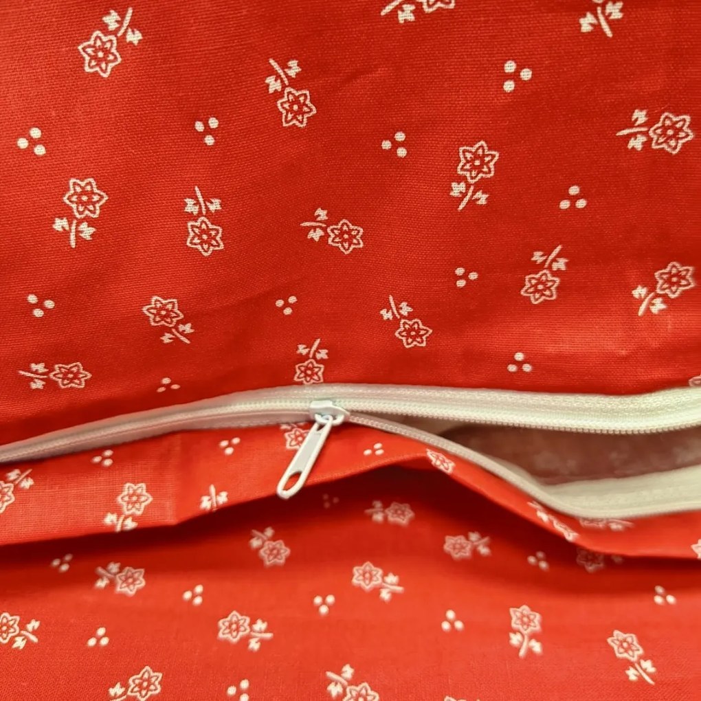 Vörös Márta pamut ágyneműhuzat 140x200cm+90x70cm TiaHome