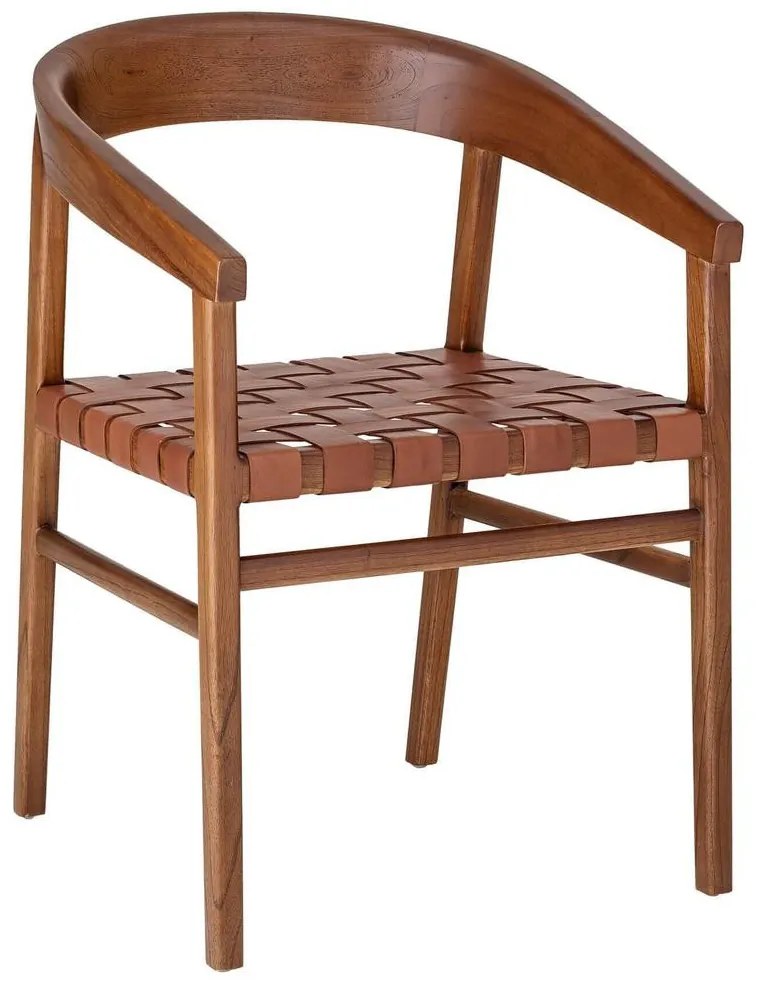 Vitus design étkezőszék, barna bőr