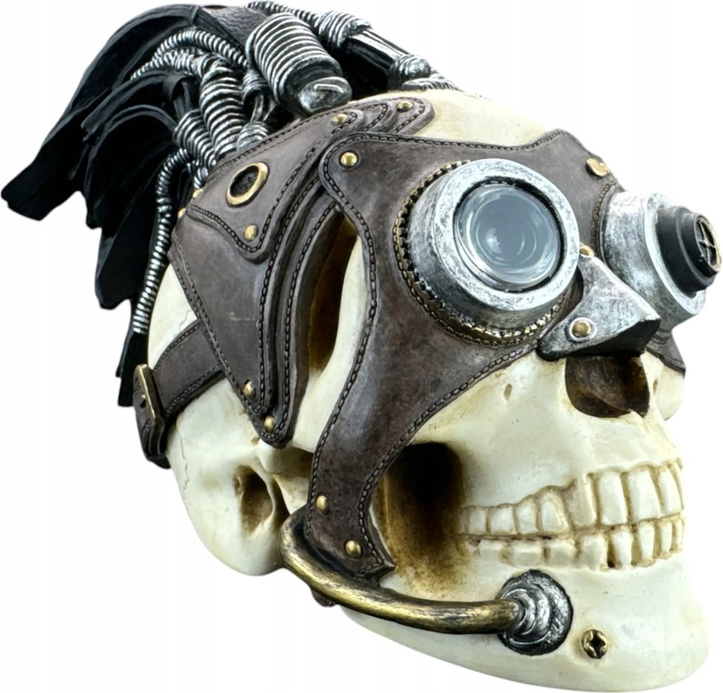 Steampunk Koponya Figura Színes Veronese (WU76300VA)