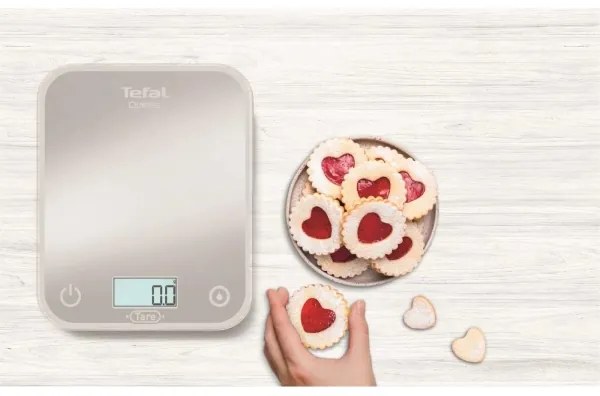 Tefal OPTISS konyhai mérleg 2xAAA, szürke