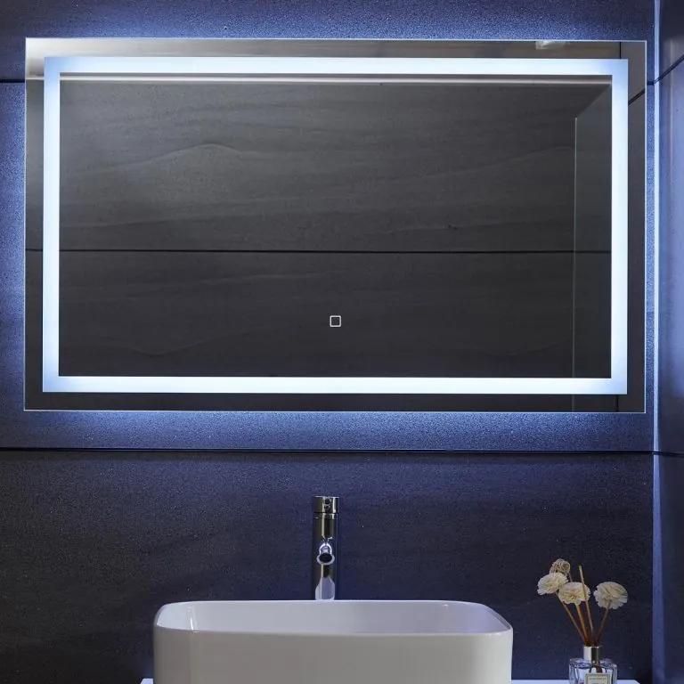 AQUAMARIN Fürdőszobatükör LED SP05 100 x 60 cm 33 W