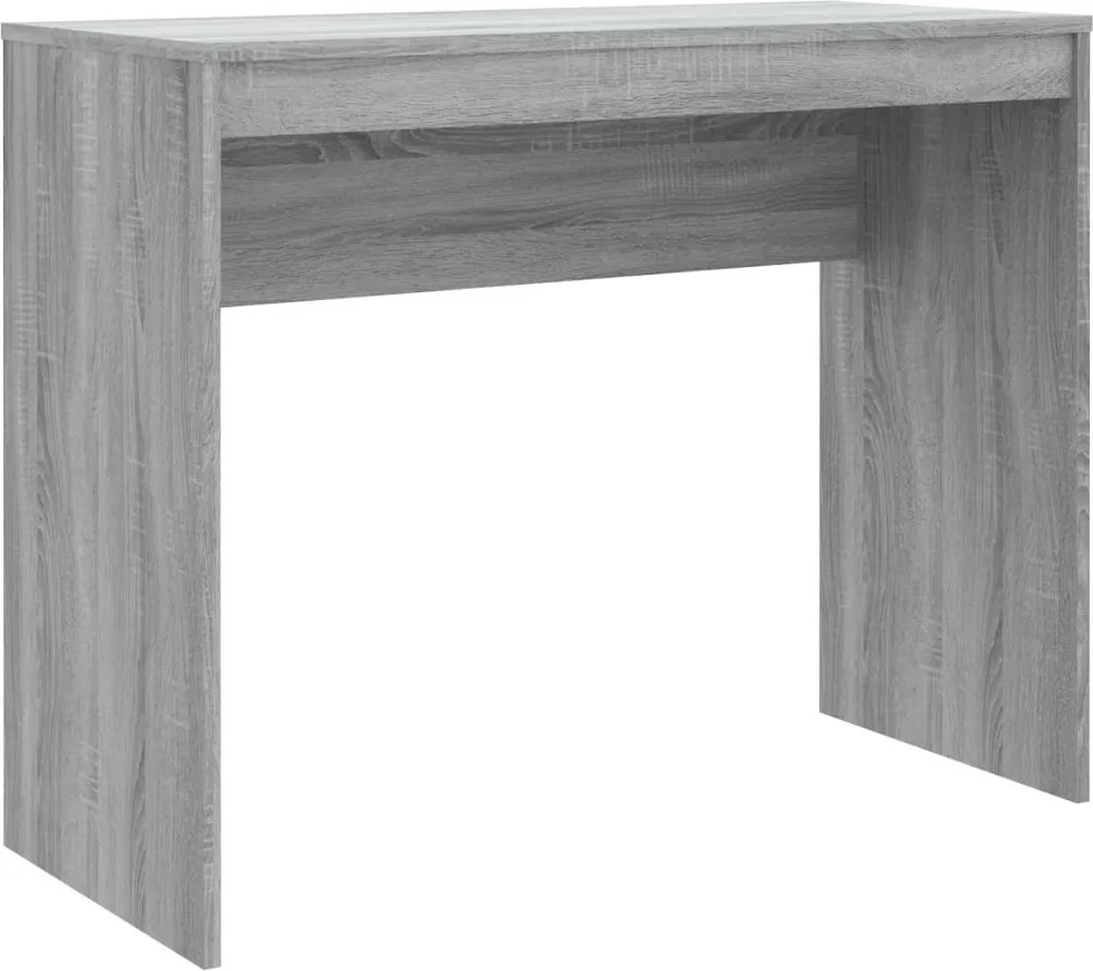 vidaXL szürke sonoma színű szerelt fa íróasztal 90x40x72 cm
