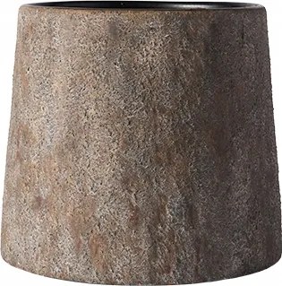 Muubs Haru Kültéri Terrakotta virágtartó 26 cm Szürke