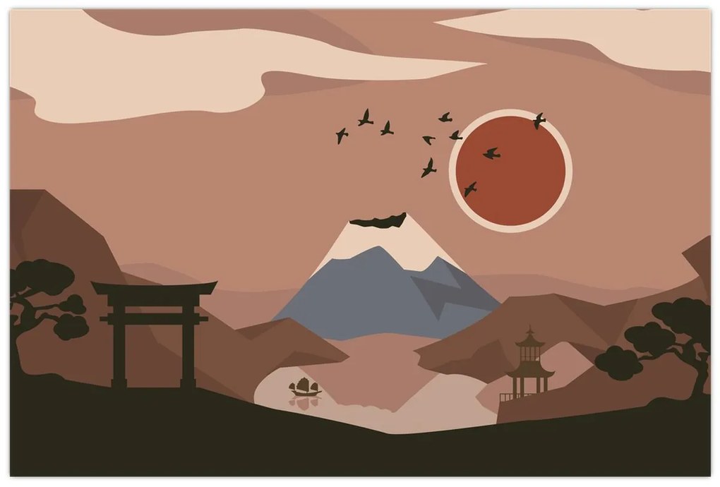 Kép - Japán N⁰1 (90x60 cm)