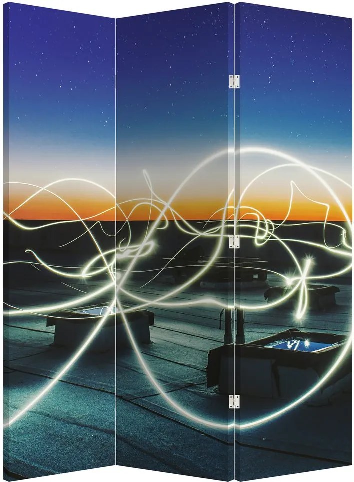 Paraván - Kilátás az égre a tetőről (126x170 cm)