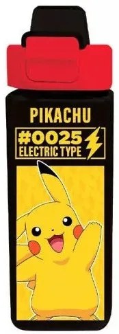 Pokémon Electric square műanyag kulacs 500 ml