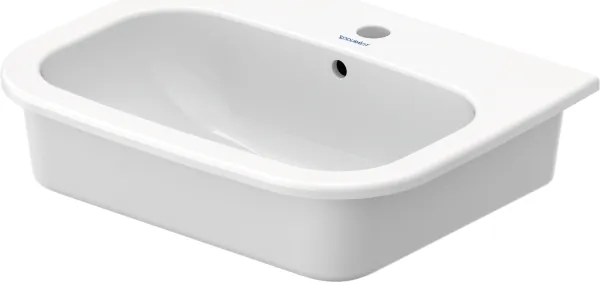 Duravit 337540000 - Beépíthető mosdó D-CODE 54,5x43,5 cm kerámia/fényes fehér