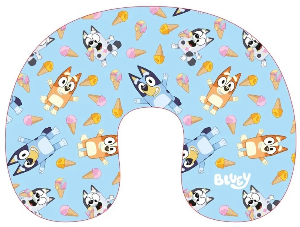 Bluey Ice Cream utazópárna, nyakpárna