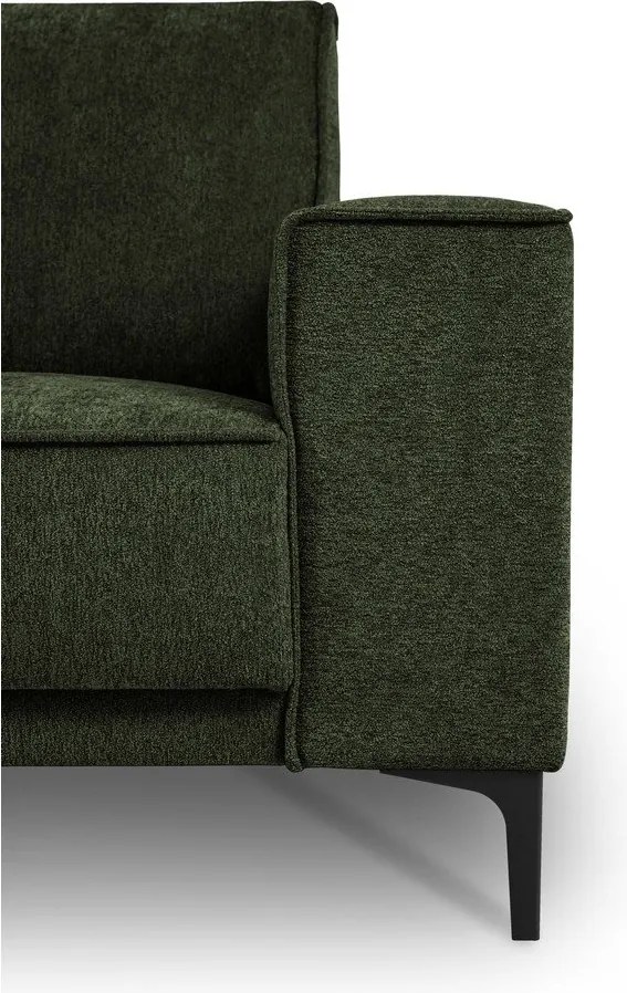 Zöld zsenília sarokkanapé (bal oldali-L alakú) Copenhagen – Scandic