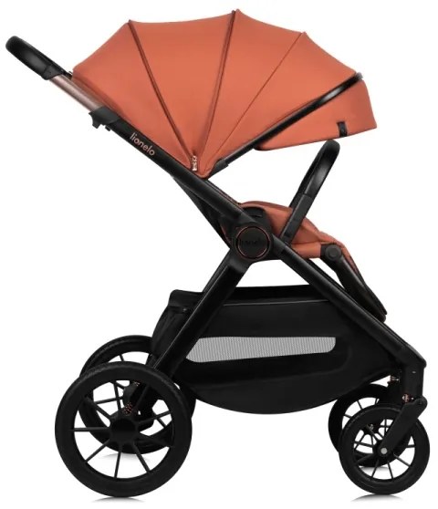 Lionelo - 3 az 1-ben kombinált babakocsi LAYLA rozsdabarna