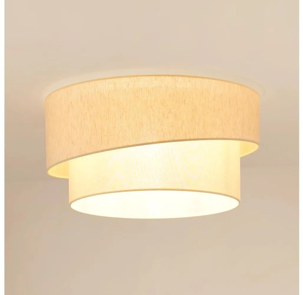 Brilagi Brilagi - Mennyezeti lámpa SHINE 1xE27/15W/230V átm. 50 cm krémes BG1280