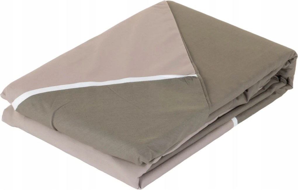 Pamutvászon Ágyneműhuzat Garnitúra 220 X 240 CM Szürke Gombokkal