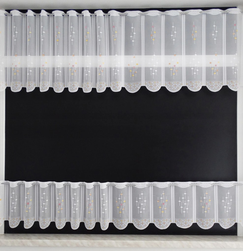 Mg Irigység jacquard 1538 magasság 30cm Bézs 200cmx30cm