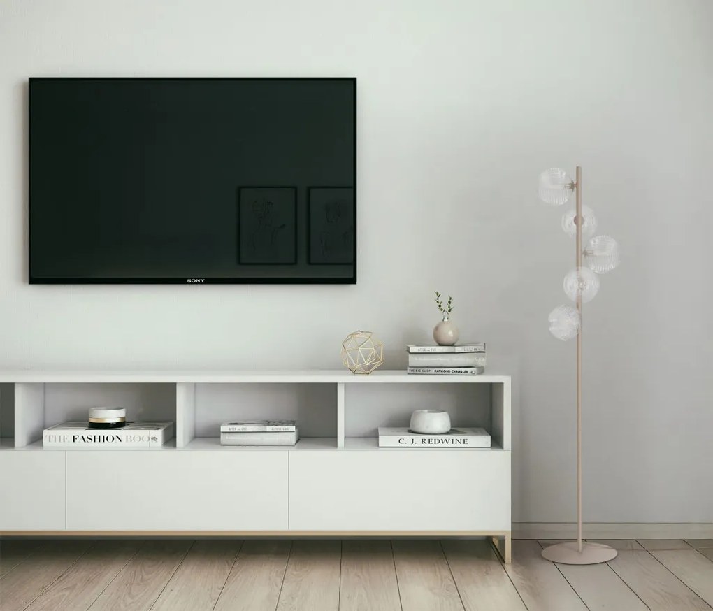 KAJA K-5702 TESORO Áttetsző Színű Állólámpa 5xG9 10W IP20