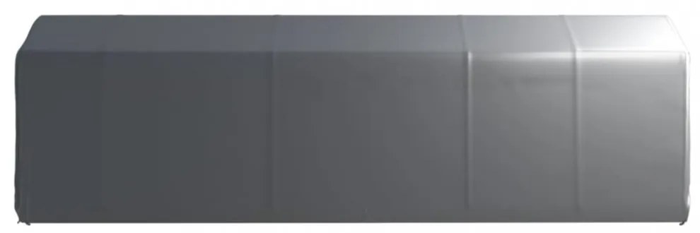 szürke acél tárolósátor 300 x 750 cm