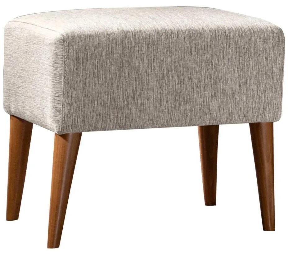 Puff NIMO 46x50 cm krémszínű