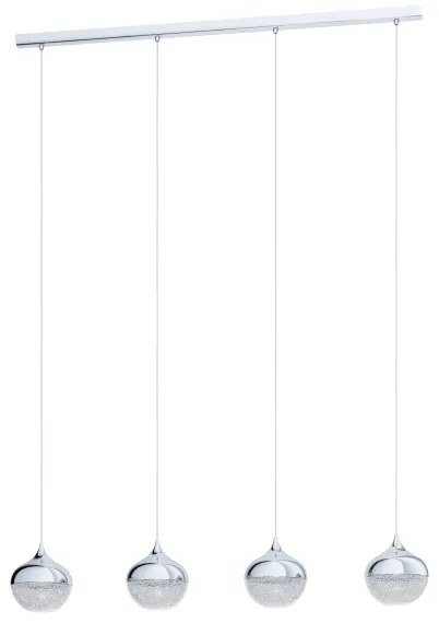 Eglo 98628 - Csillár zsinóron MIOGLIA 4xE14/25W/230V