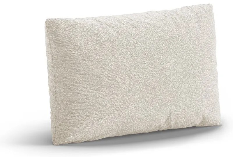 Fehér buklé párna kanapéra Poppy – Micadoni