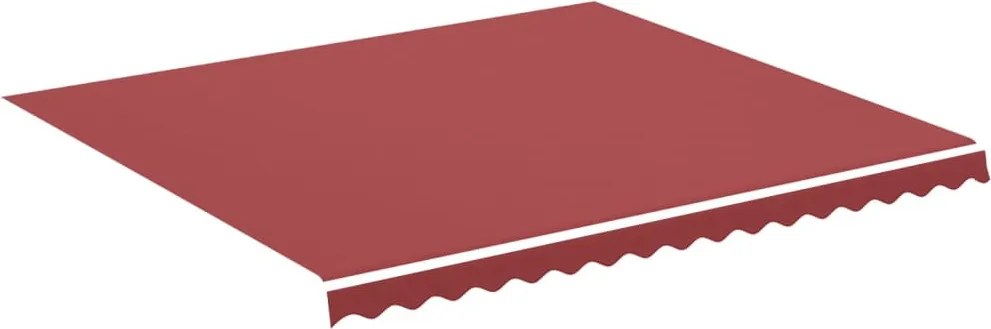 Burgundi vörös csere napellenző ponyva 4 x 3,5 m