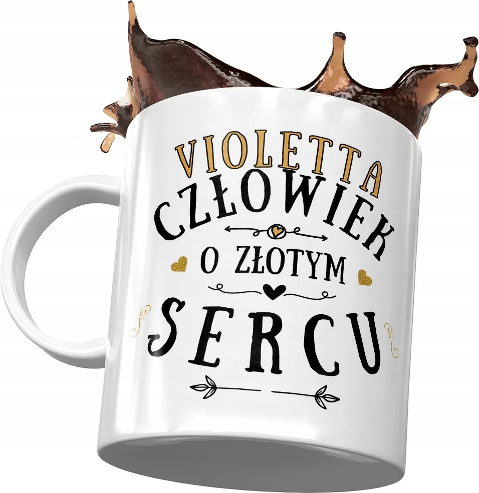 Bögre Violetta Barátnő Feleség Barátnő Nyomtatott Fotóval