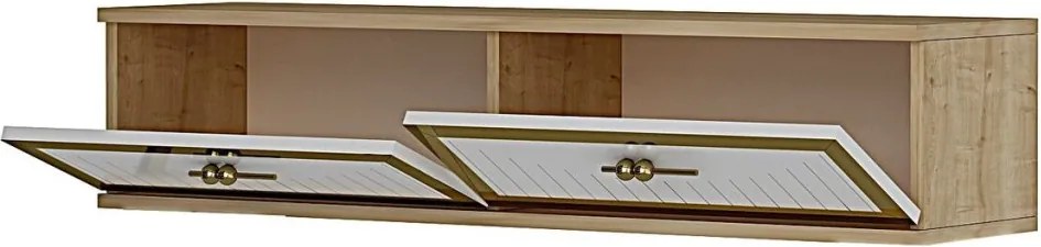 Tuna 120 - Sapphire Oak, White, Gold