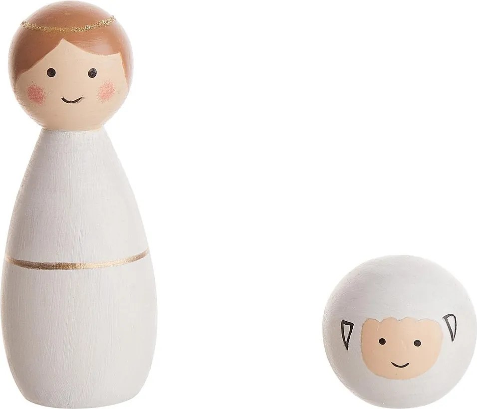 X-MAS betlehemi figurák, 9 darabos készlet