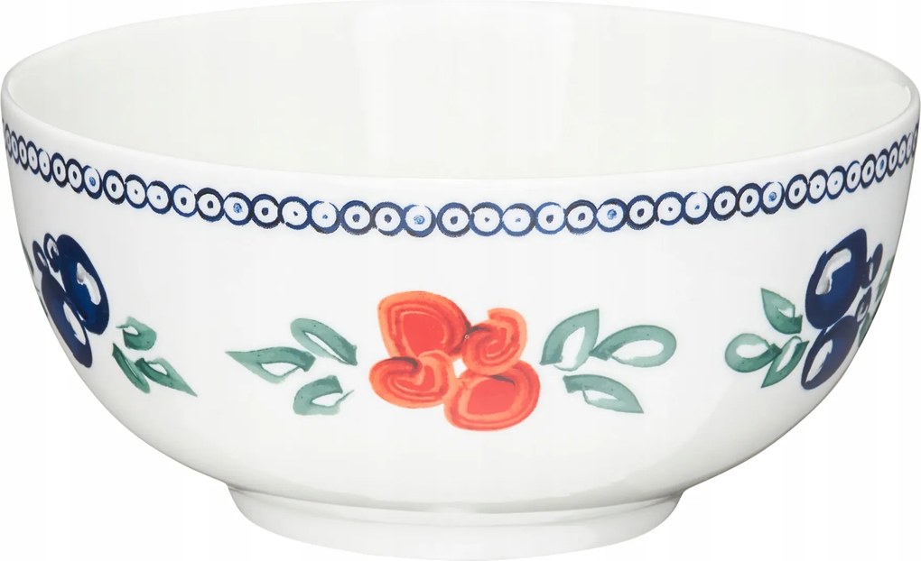 Saláta tálaló Kalina Tál 14 CM Porcelán Ambition