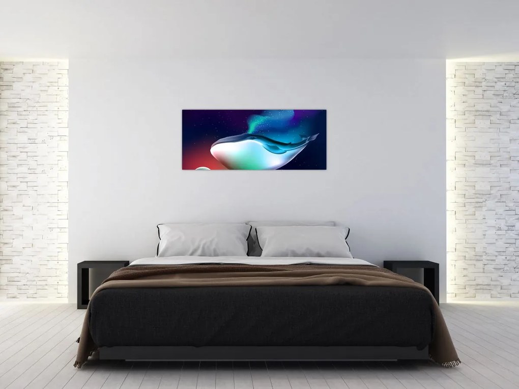 Kép - Egy bálna az űrben (120x50 cm)