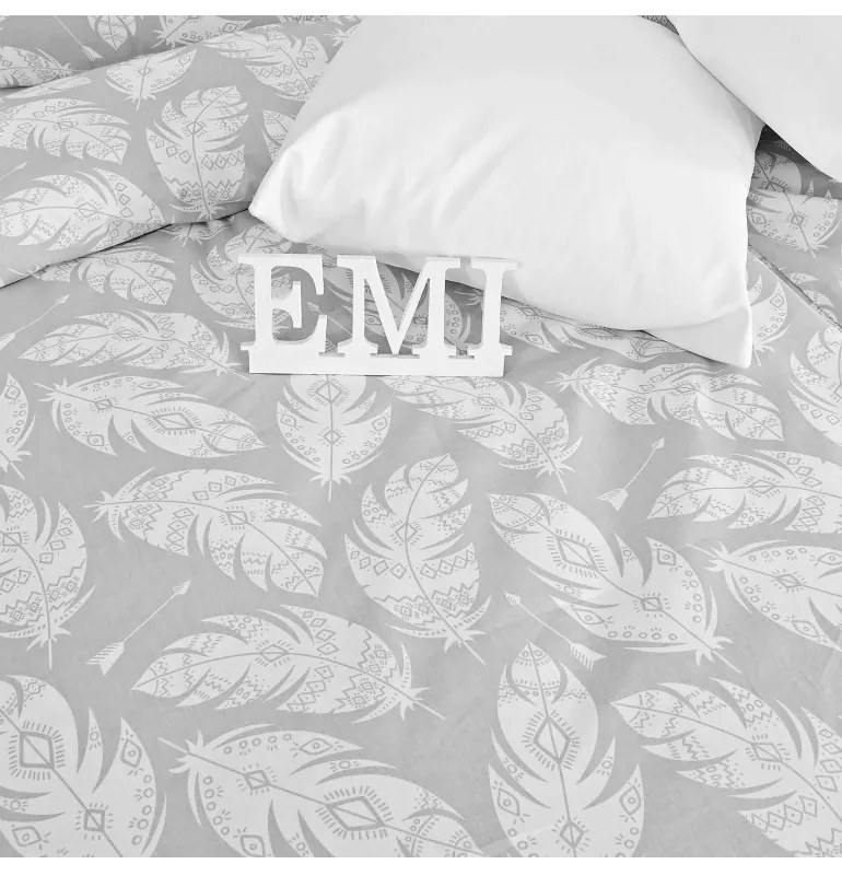 EMI Linyi pamut ágyneműhuzat, Francia szett1 200x220 + 2x (70x90)