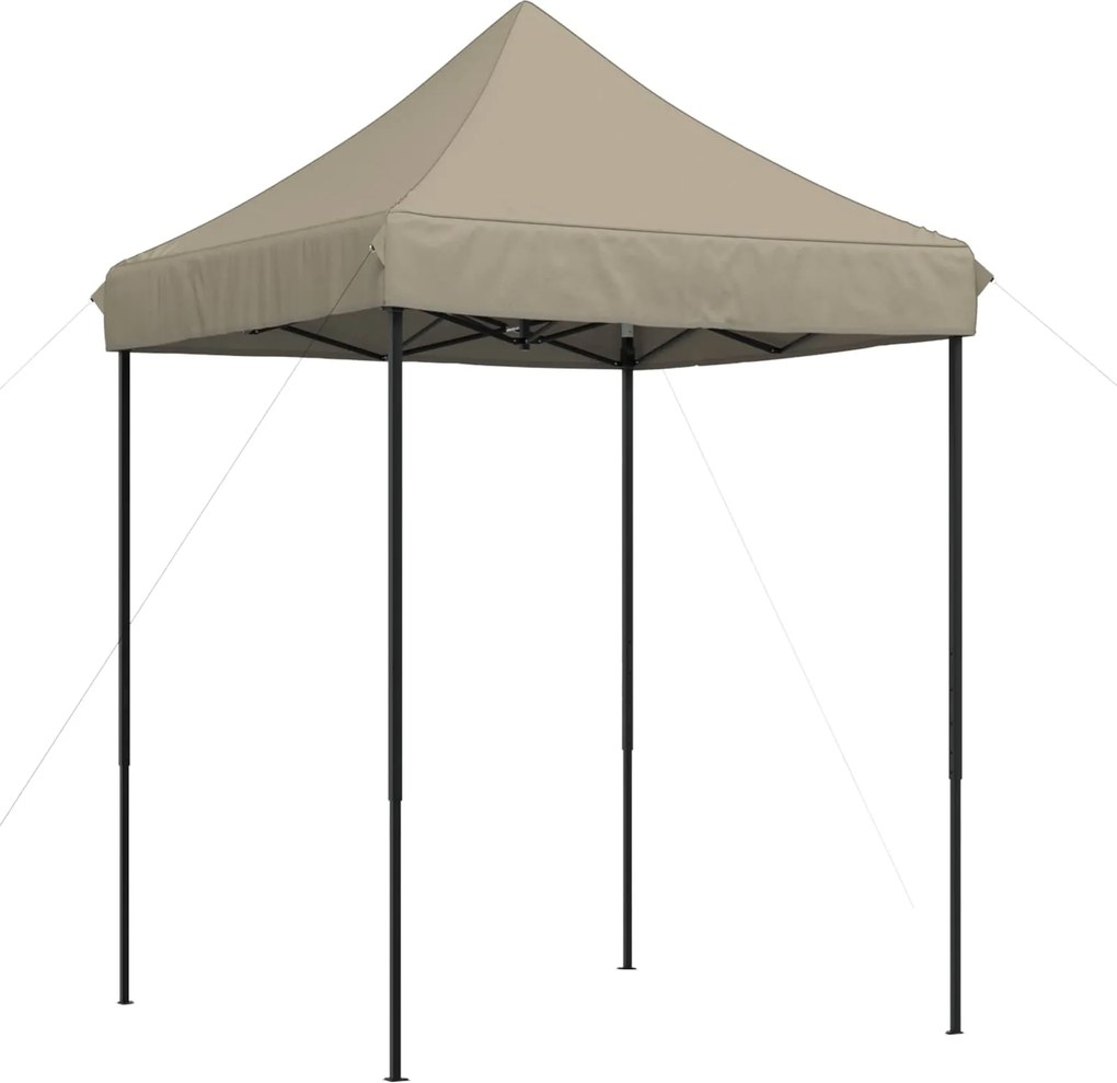 vidaXL Partysátor Tópszínű 200 x 200 x 306 cm Oxford Szövet
