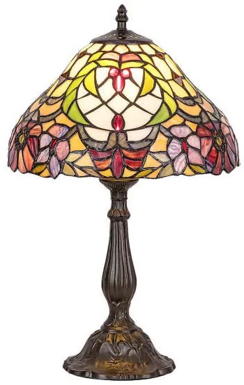 Rábalux Mirella 8090 Tiffany asztali lámpa, 1x60W