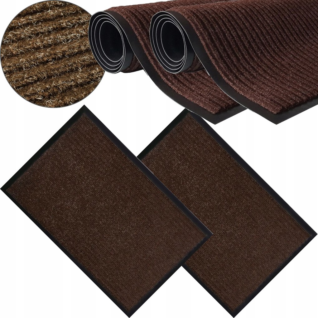 2x Lábtörlő csúszásgátló Protektor 90x150cm Szőnyeg