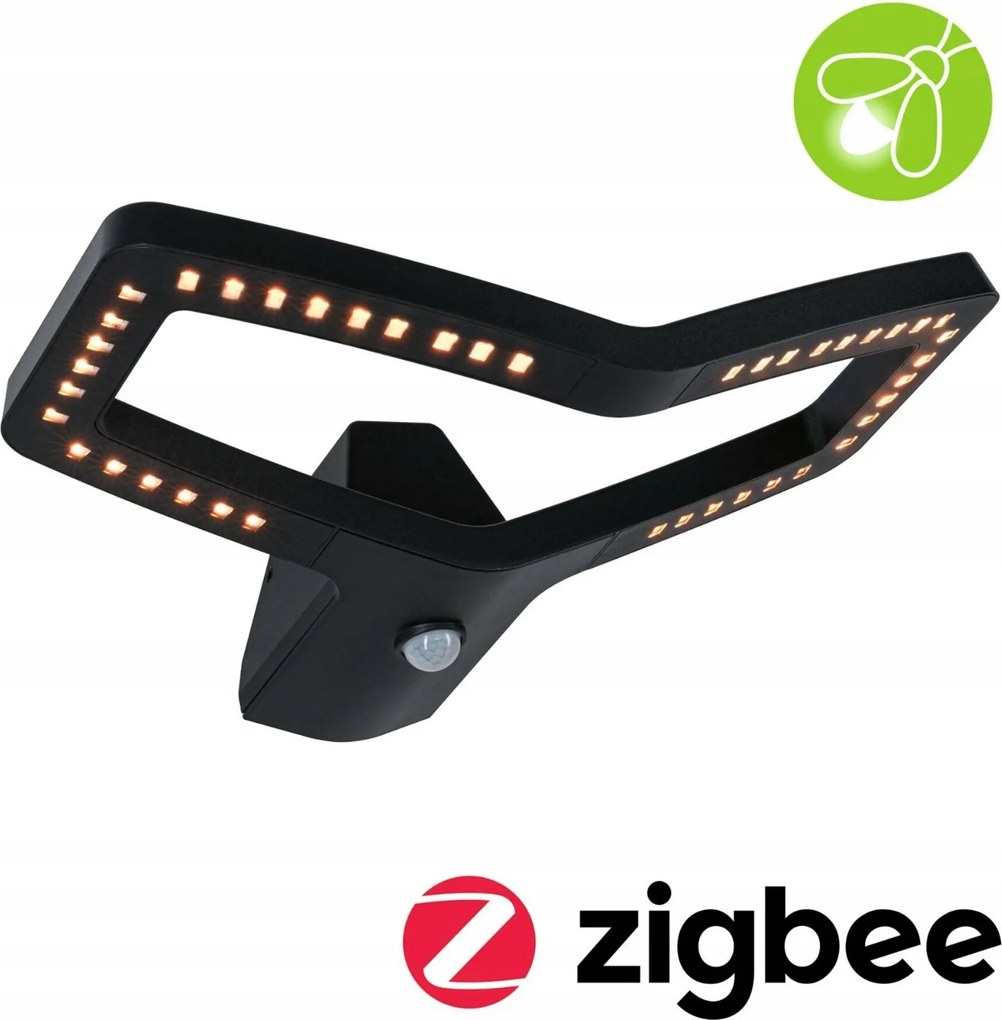 Paulmann Alara Led kültéri lámpa Zigbee-vel, szenzorral, 375x270mm, 10W, IP44