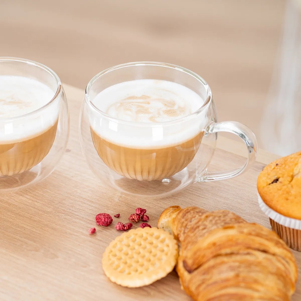 4Home Hot&Cool Thermo cappuccino pohár 270 ml, 2 db