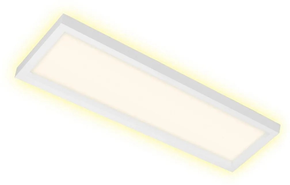 Briloner 7365-016 - LED Mennyezeti lámpa CADRE LED/22W/230V 58,2x20,2 cm fehér