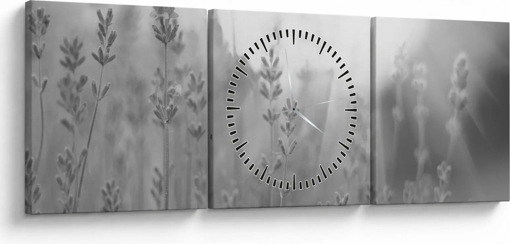 Kép - Levendula (órával) (90x30 cm)