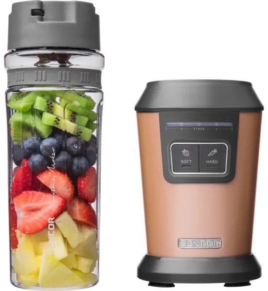Sencor - Smoothie turmixgép tartozékokkal 800W/230V rézszínű