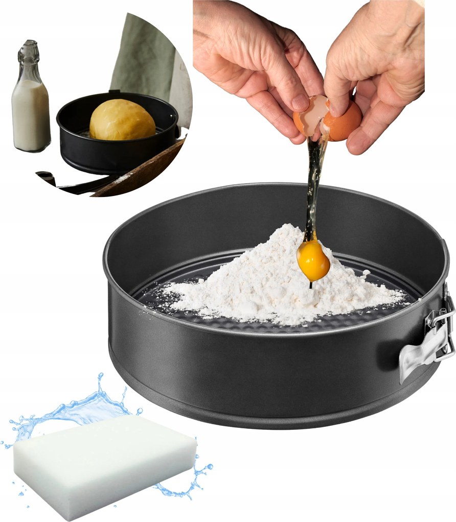 Tortaforma Sütőforma Peremmel 20 CM Kicsi Thermomix Varoma